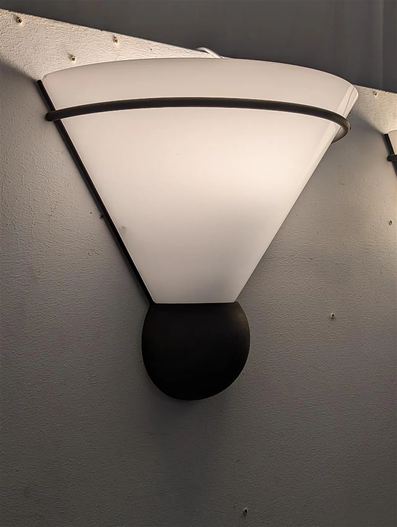 Coppia di Vart in Murano Glass Applique, anni '80 8