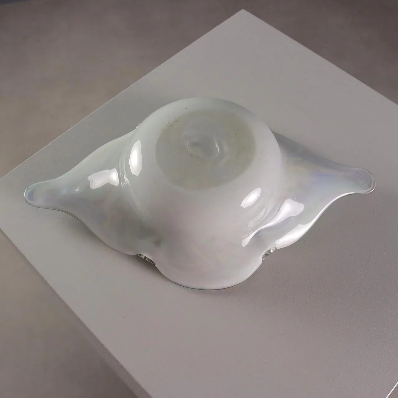 Centrotavola in vetro di Murano con decorazioni, anni '50 7