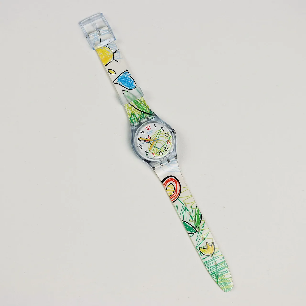 3 Swatch watches colours theme, French edition, 1990s 4