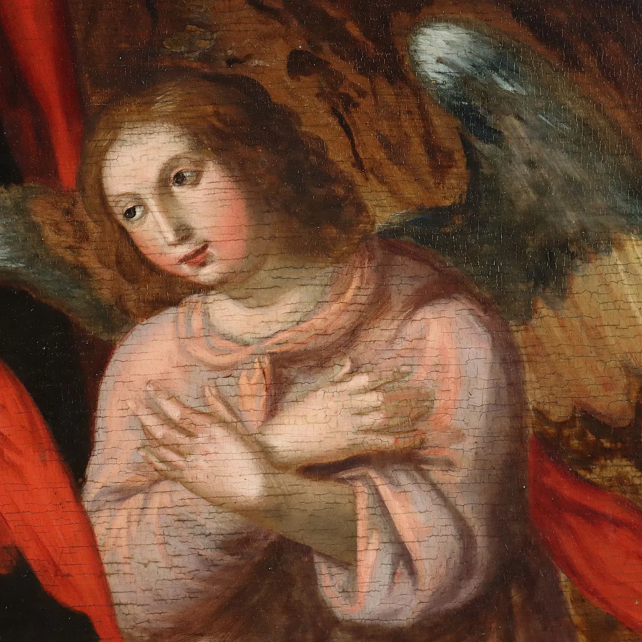 Natività di Gesù, olio su tavola di quercia, '700 7