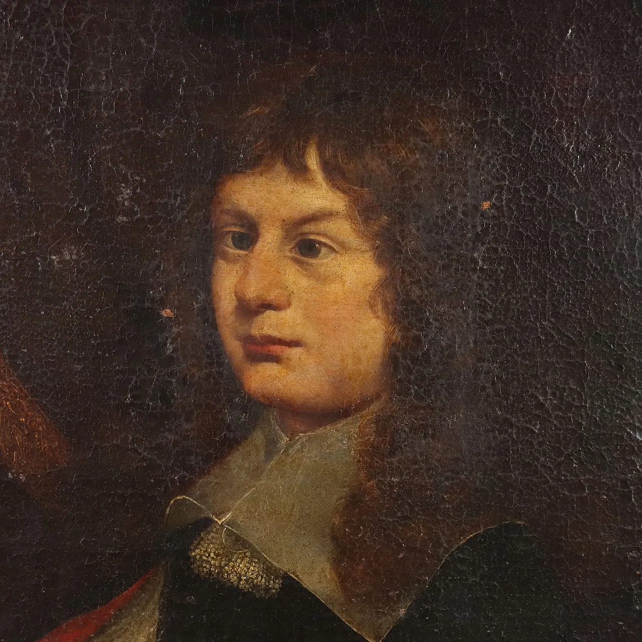 Ritratto di nobile, olio su tela, '600 3