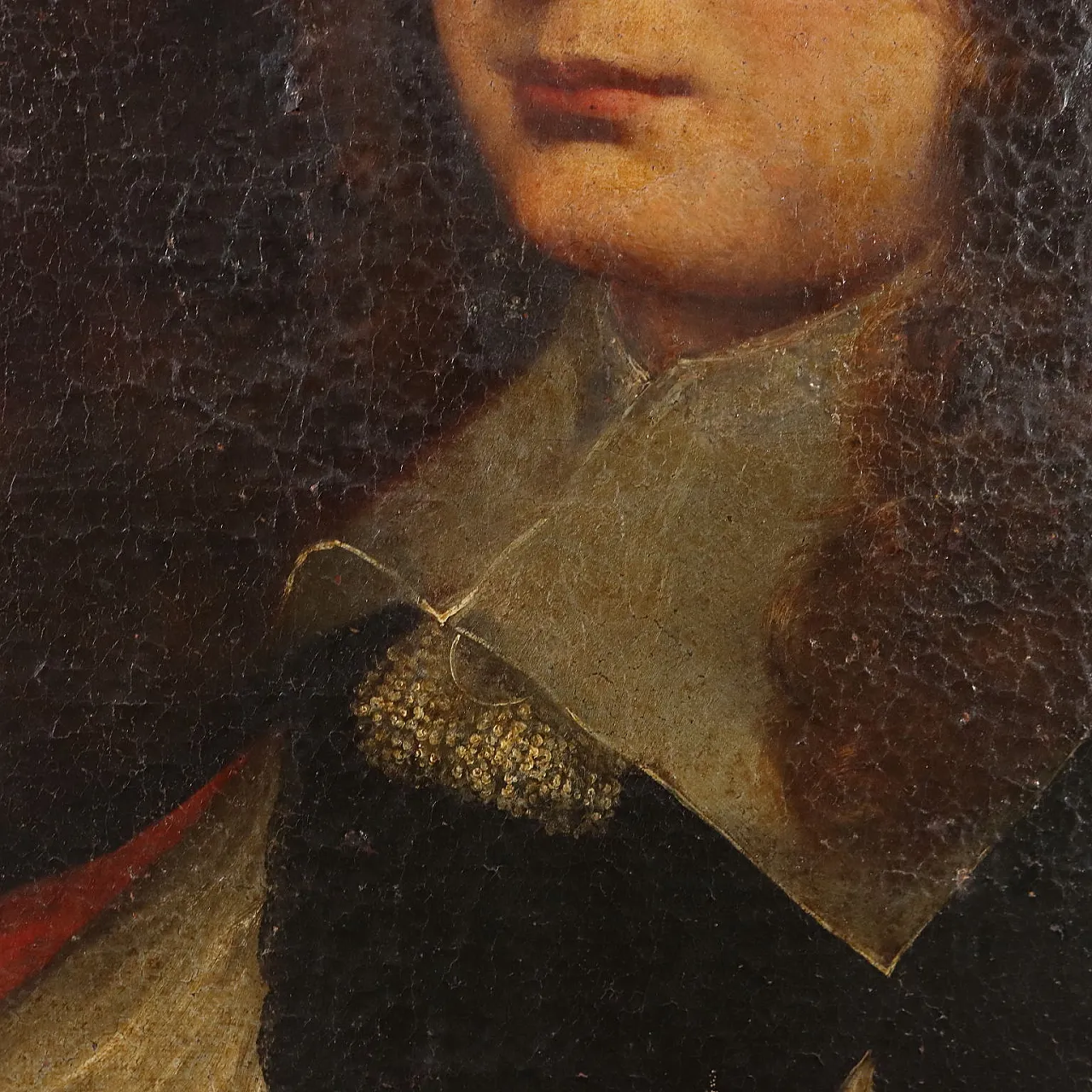 Ritratto di nobile, olio su tela, '600 4