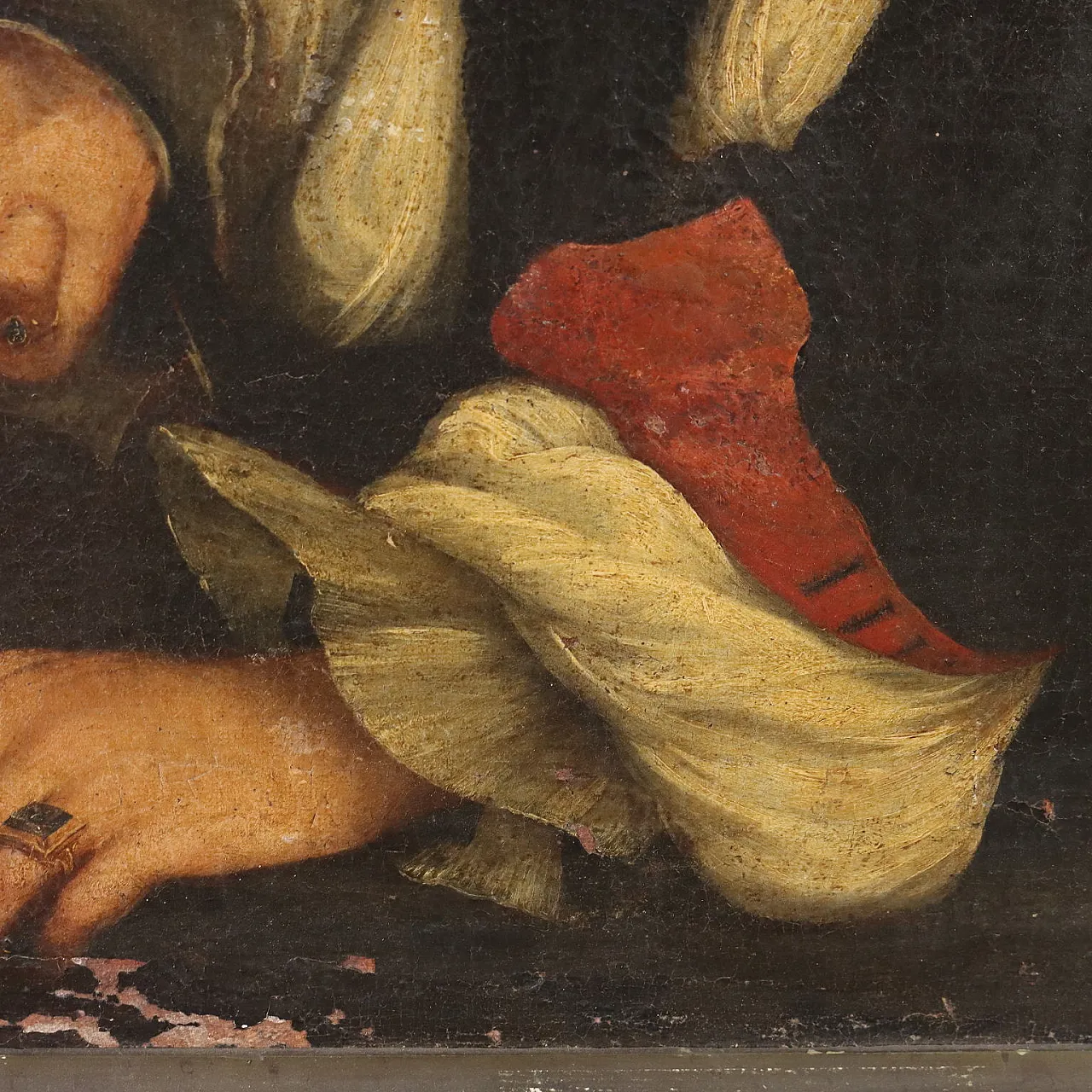 Ritratto di nobile, olio su tela, '600 9