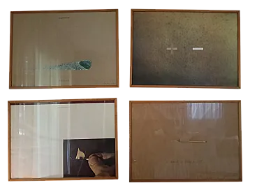 4 litografie Antonio Dias, Illustrazione d'arte, anni '70