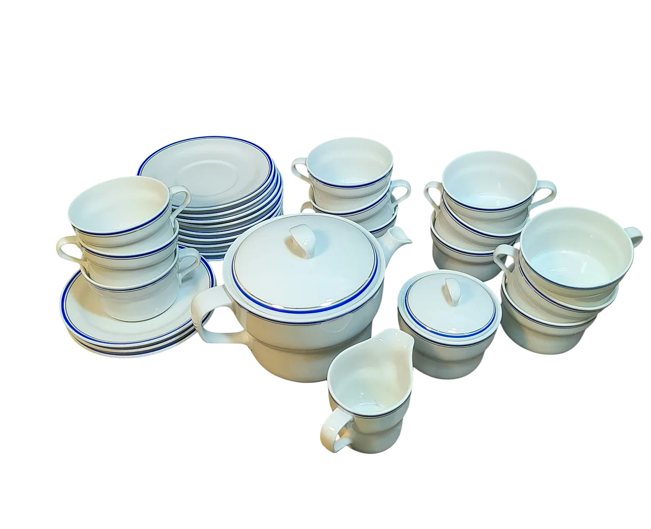 Servizio da té di Richard Ginori, anni '80 23