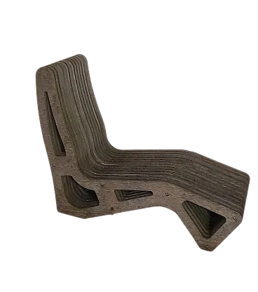 Italian Outdoor Lounge chair, 80s