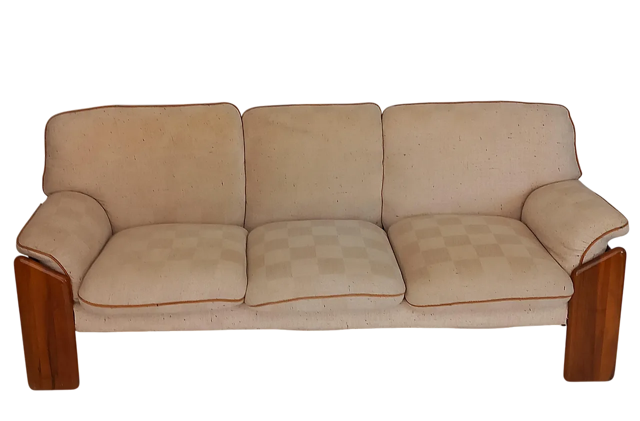 Cream Sofa model Sapporo by Mobil Girgi, 70s 6