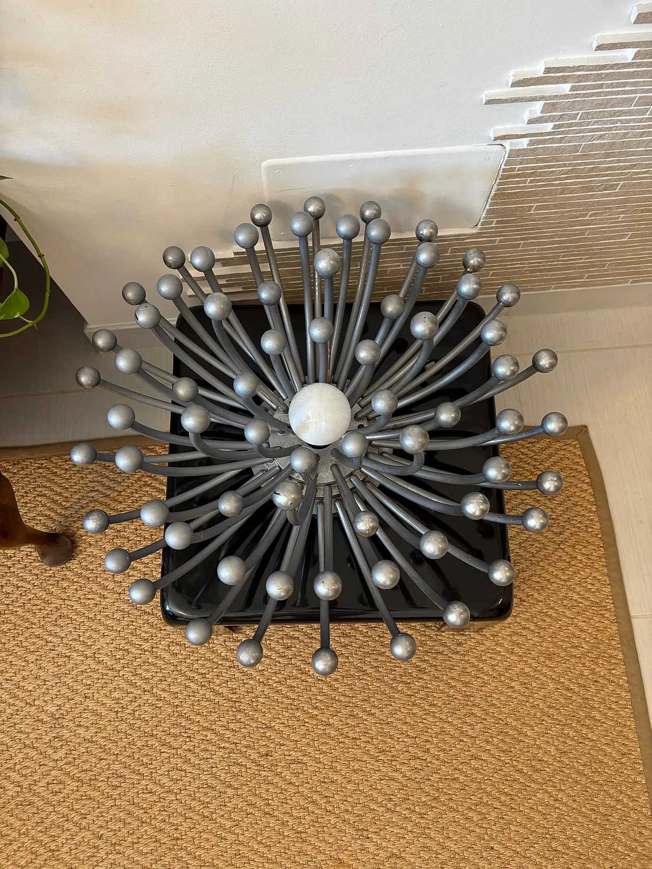 Lampadario Pistillo di Studio Tetrarch per Valenti, anni '60 8