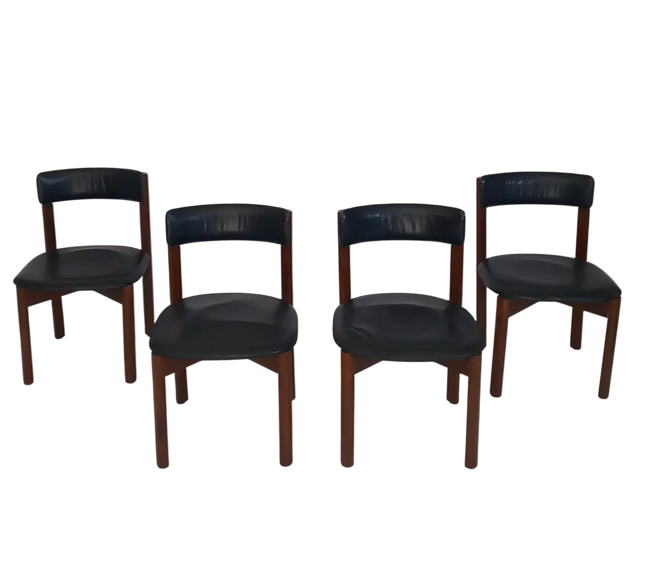Set of 4 Chairs by Sorgente del Mobile, 70s 5