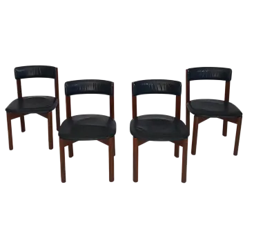 Set of 4 Chairs by Sorgente del Mobile, 70s