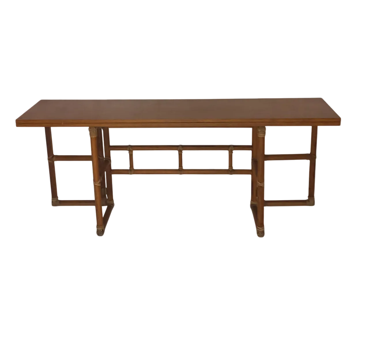 Lyda Levi - McGuire Console Table, 70s 8