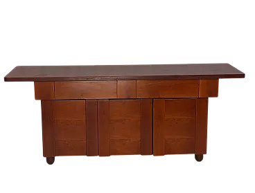 Italian Mid-Century Walnut Sideboard, 1970s