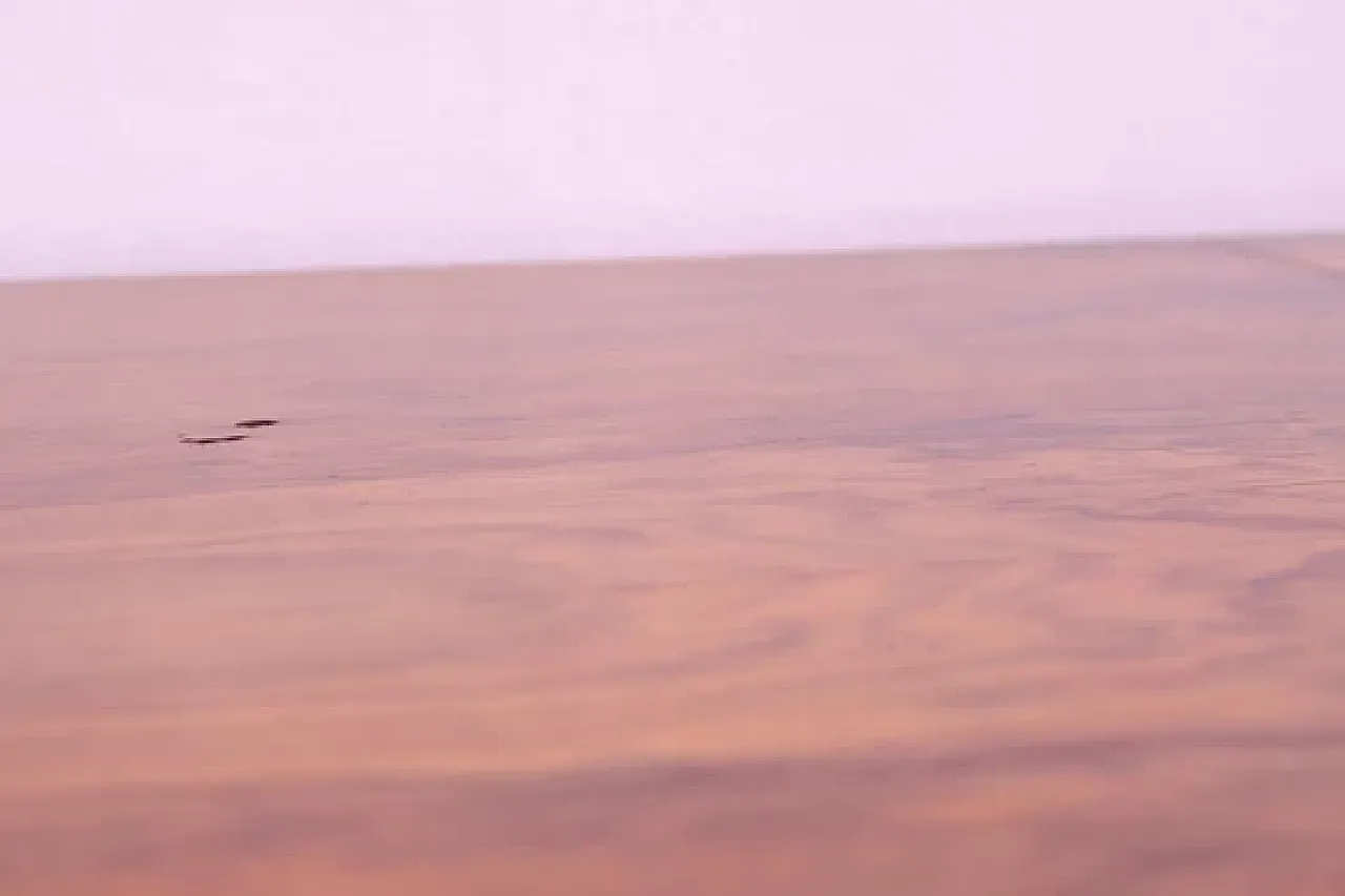 Tavolo da pranzo regolabile in noce, anni '30 4