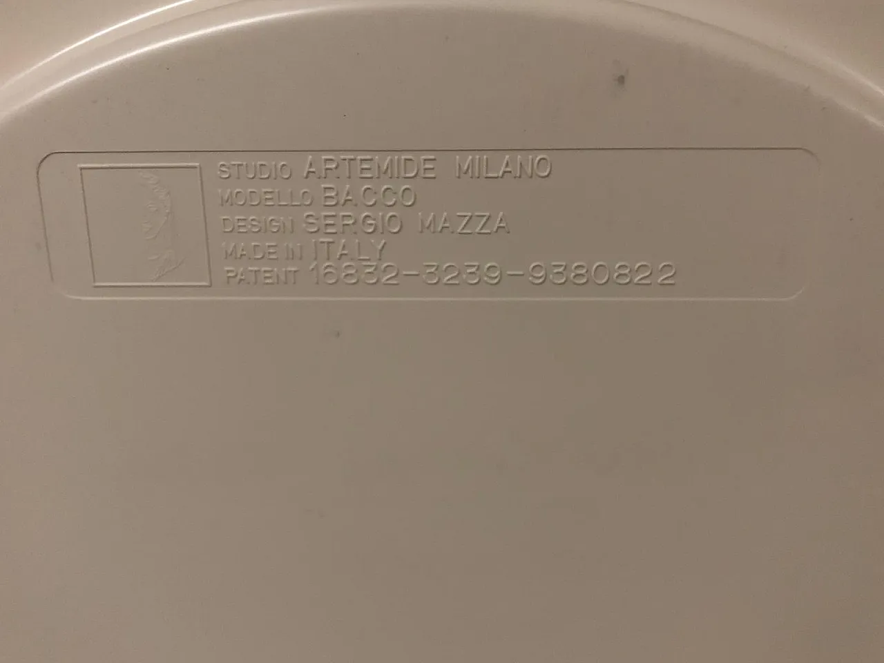 Tavolino bar Bacco con rotelle di Artemide, anni '70 12