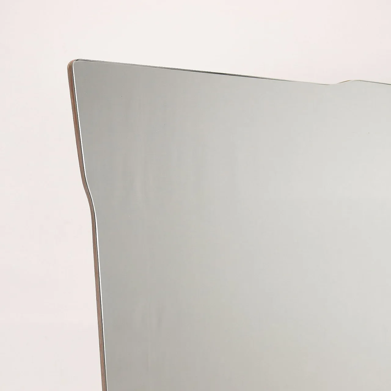 Walnut and teak dresser with mirror and drawers, 1950s 4