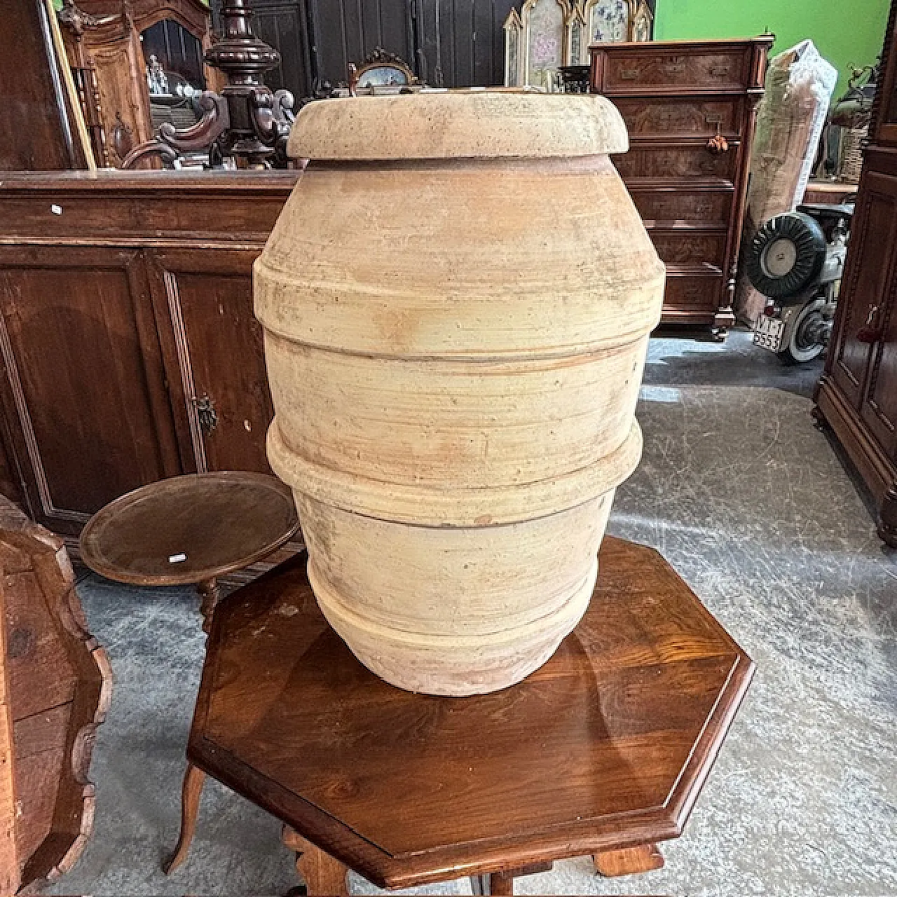 Vaso Orcio toscano terracotta Siena Petroio, '900 6