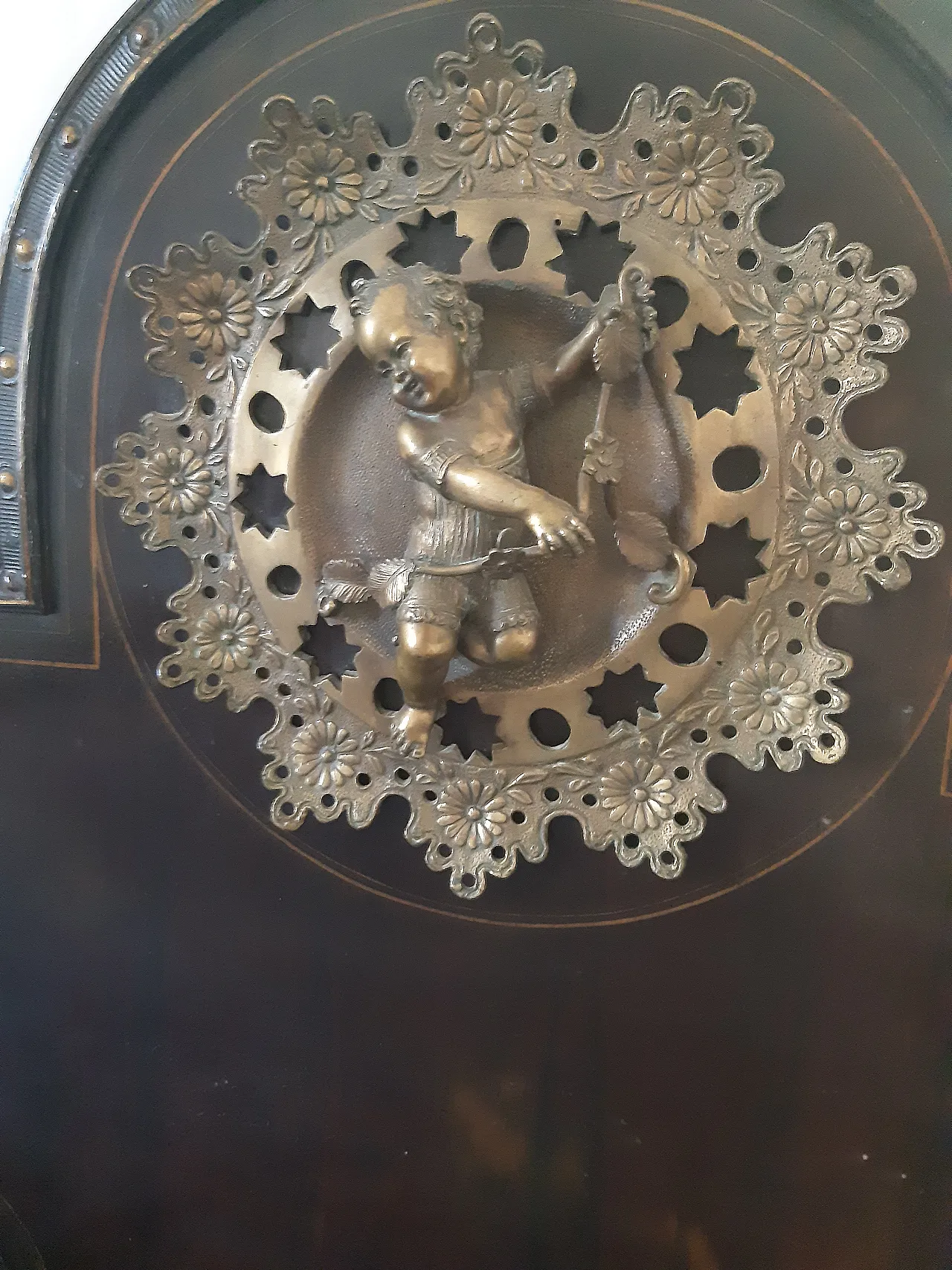 Letto matrimoniale in ghisa e ferro battuto, '800 3