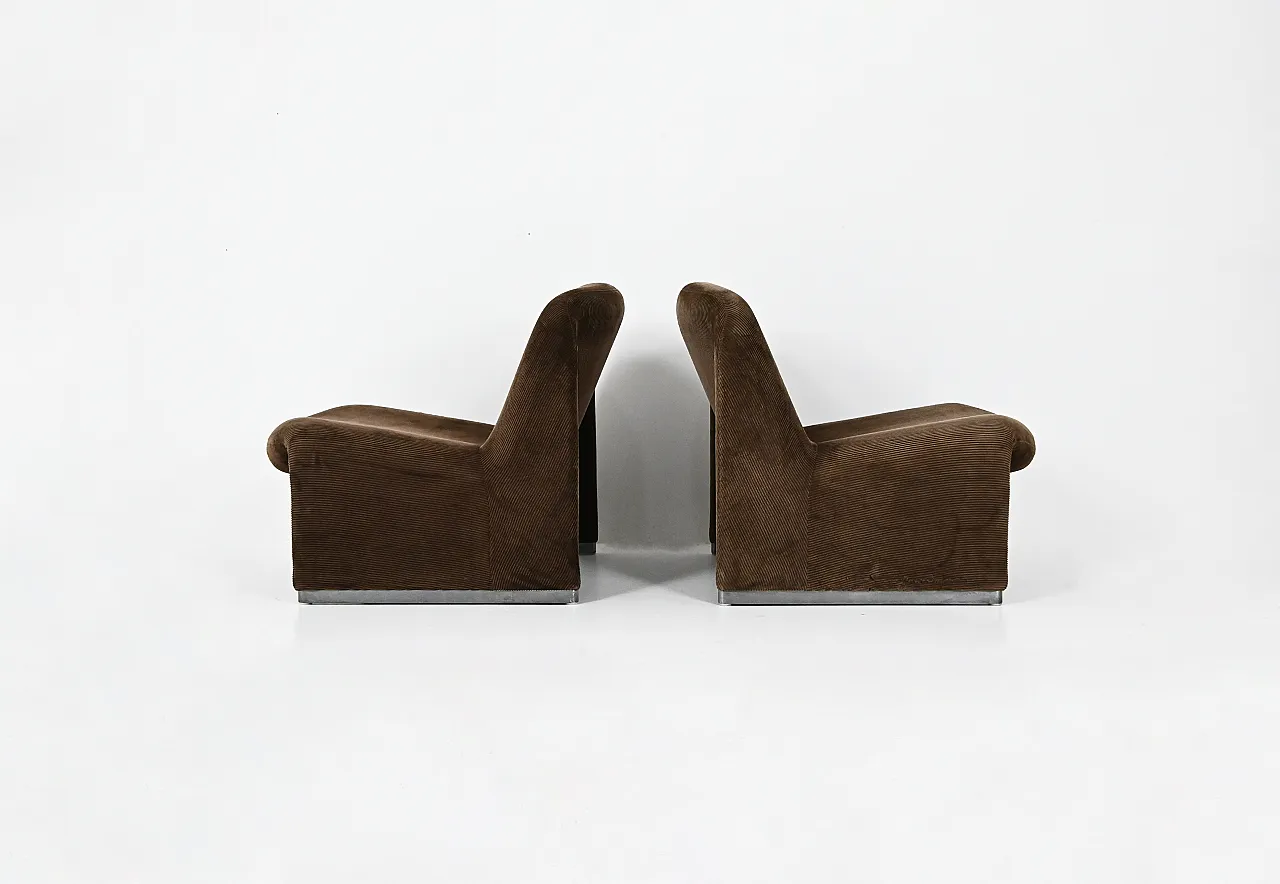 Coppia di sedie di alky di G. piretti per Anonima Castelli, 70s 6