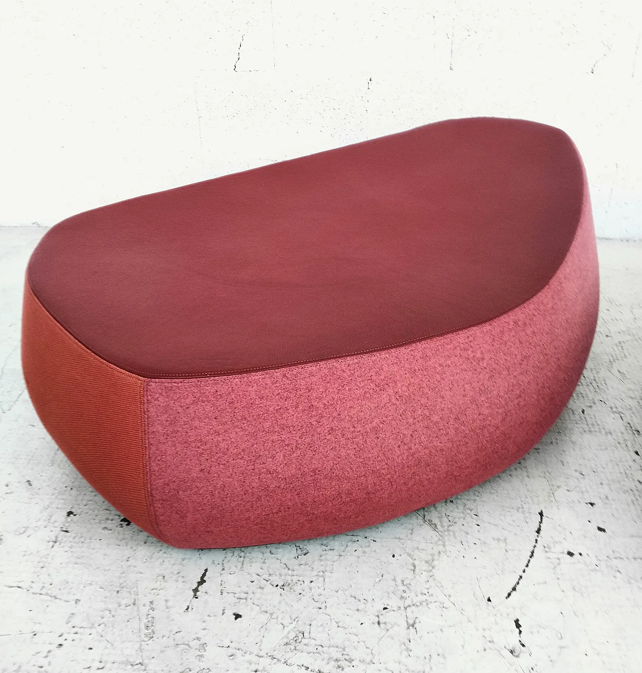 Coppia di pouf Fjord di Patricia Urquiola per Moroso, anni 2000 9