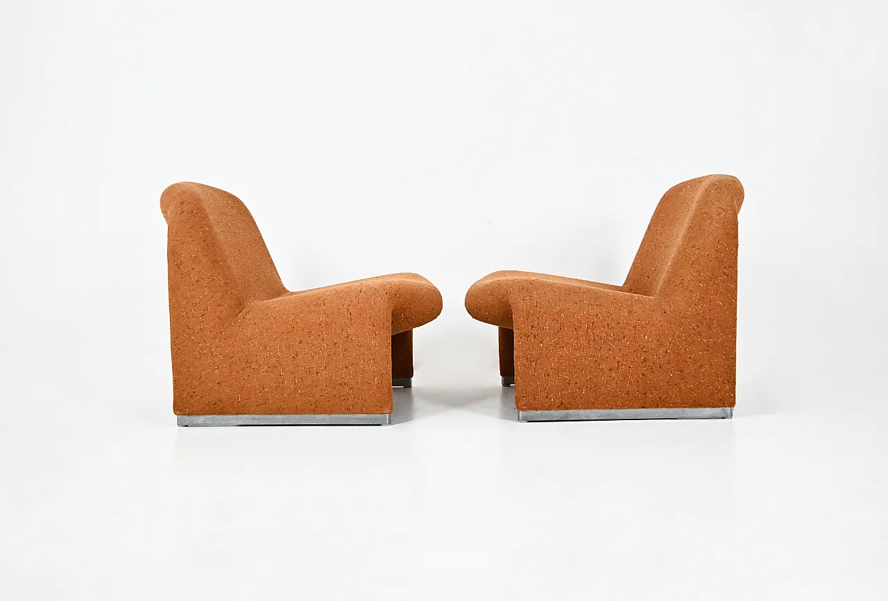 Coppia di sedie di alky di G.pretti per Anonima Castelli, anni '70 4