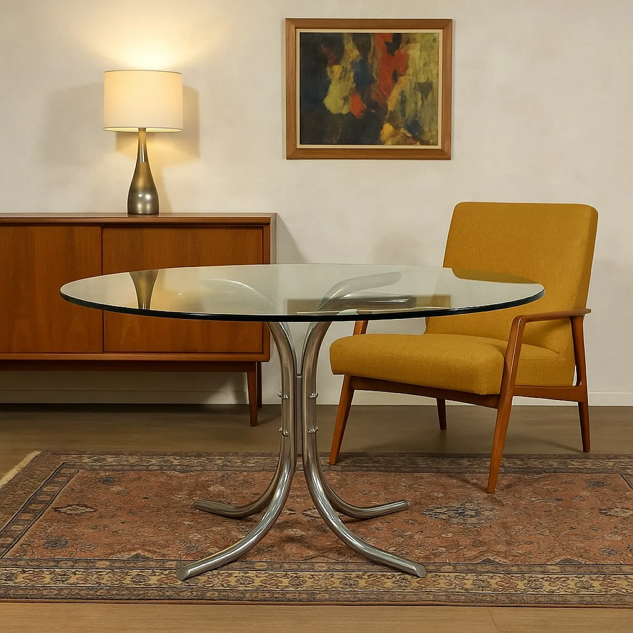 Tavolo Medusa di Alberto Bazzani per Studio Tetrarck, anni '70 2