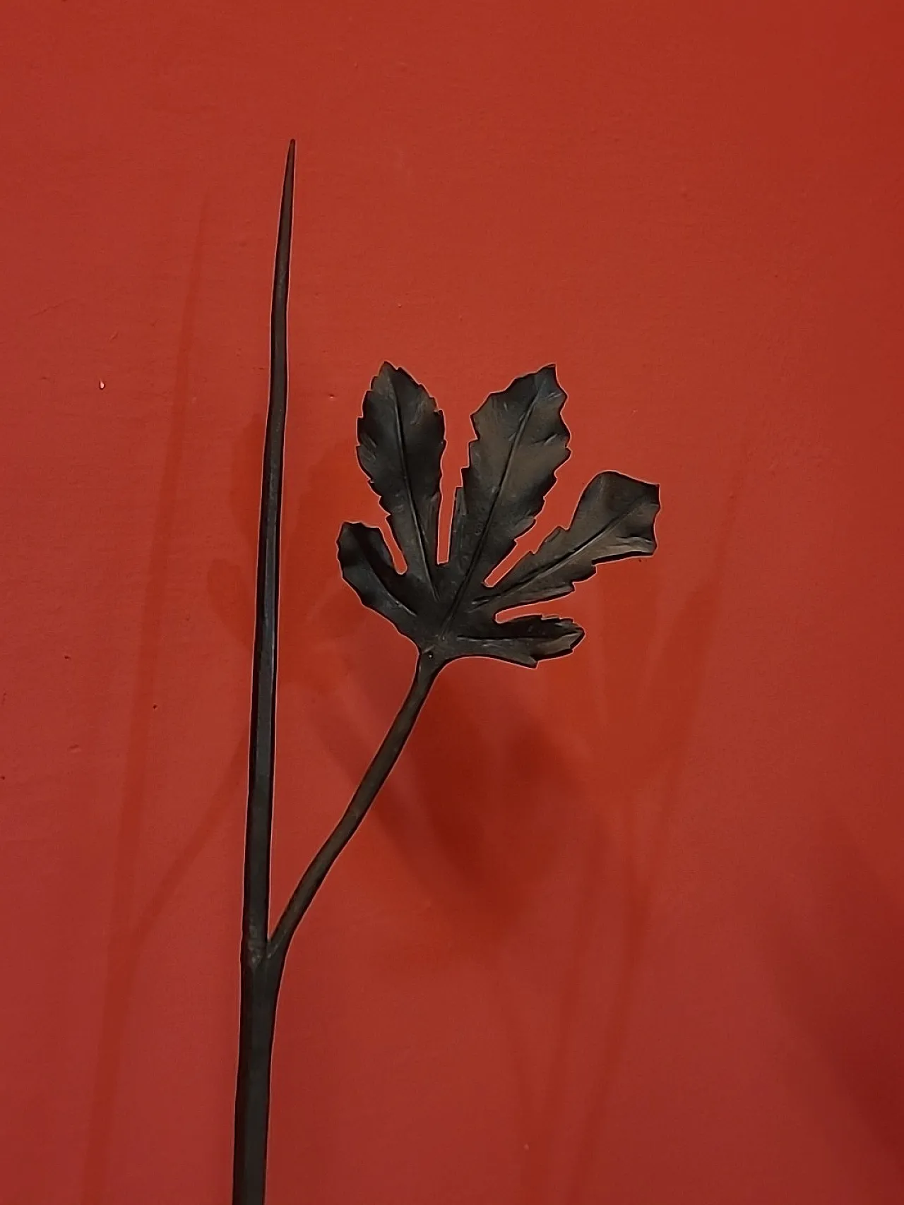 Scultura Albero con rami e piatto in vetro di Murano, anni '20 10