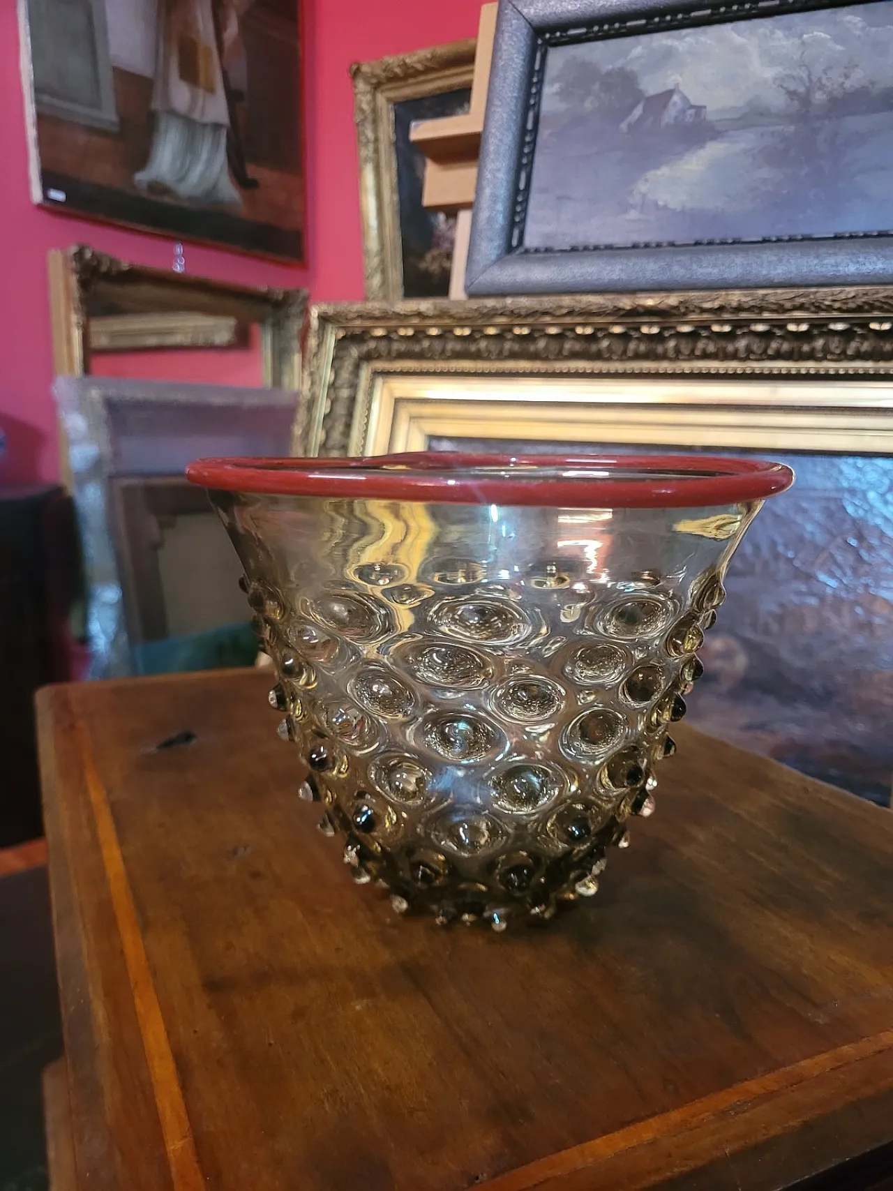 Vaso Bubbles di Venini, fine '900 4