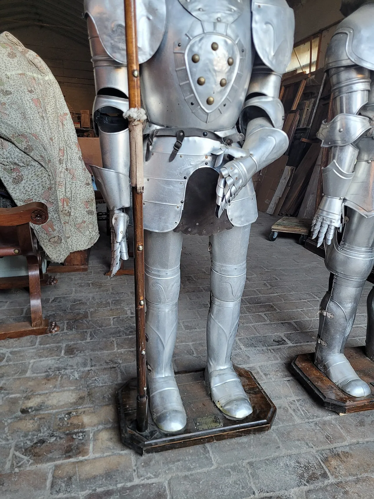 Coppia di riproduzioni di armature, '900 3