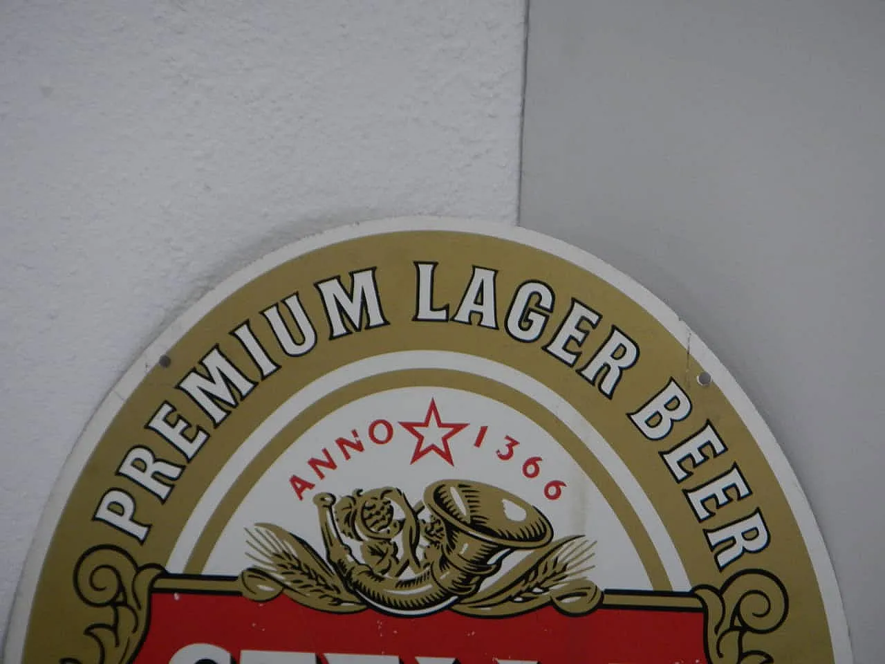 Targa Bifacciale francese Stella Artois, 1970 5