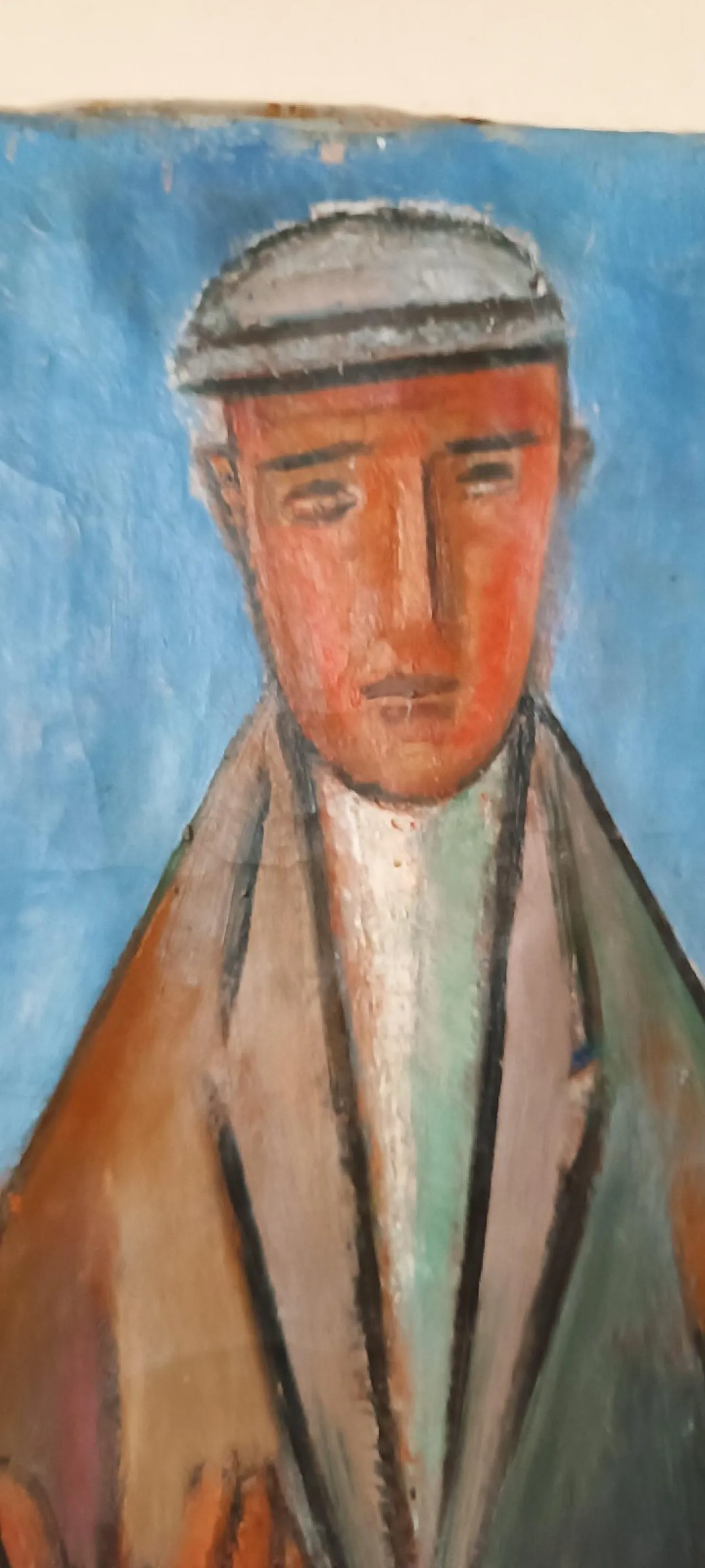 Oil on canvas by Ferruccio Ferri, 1940s 7