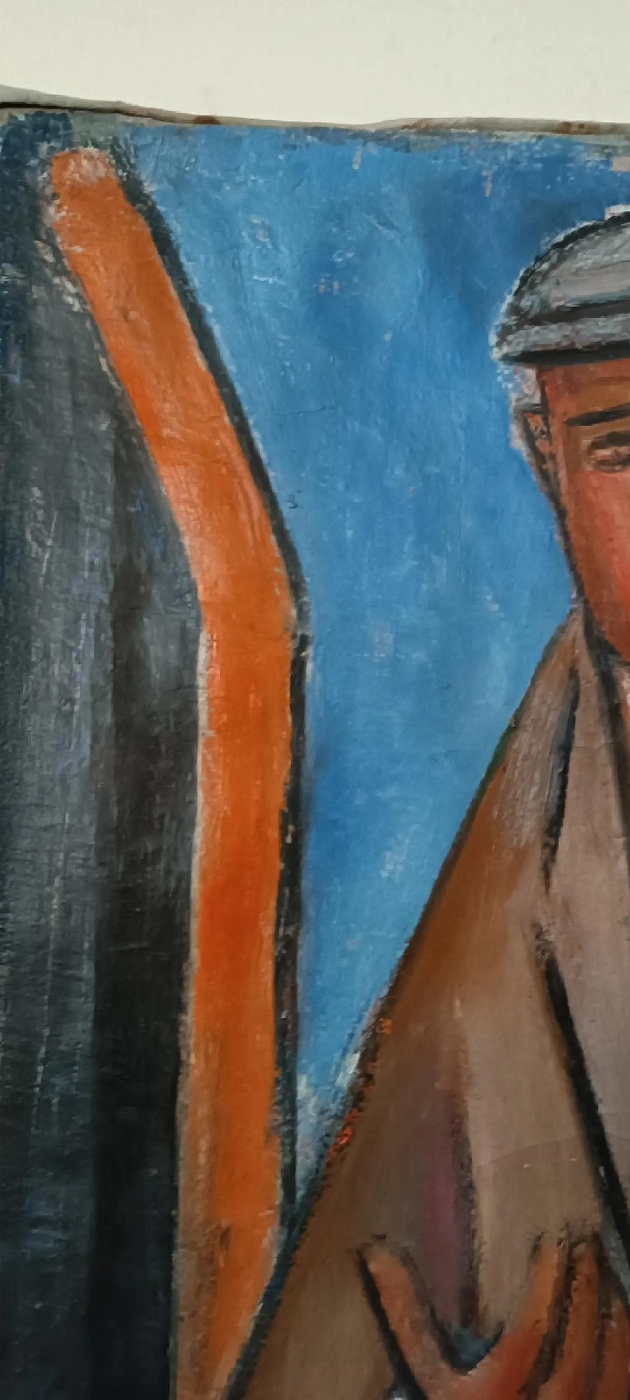 Oil on canvas by Ferruccio Ferri, 1940s 8