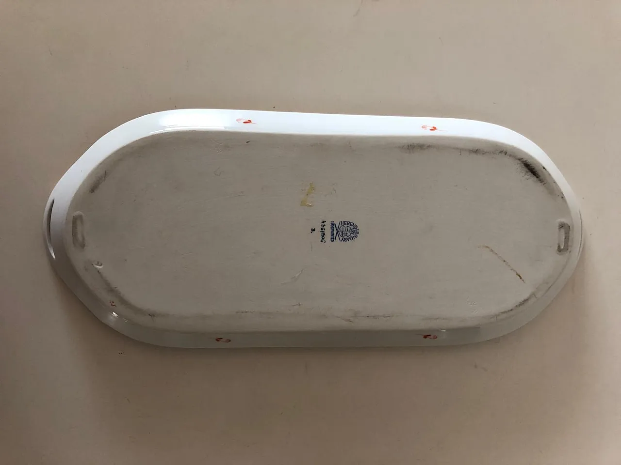 Herend, coffee cups with sugar, dairy and tray, 80s 14