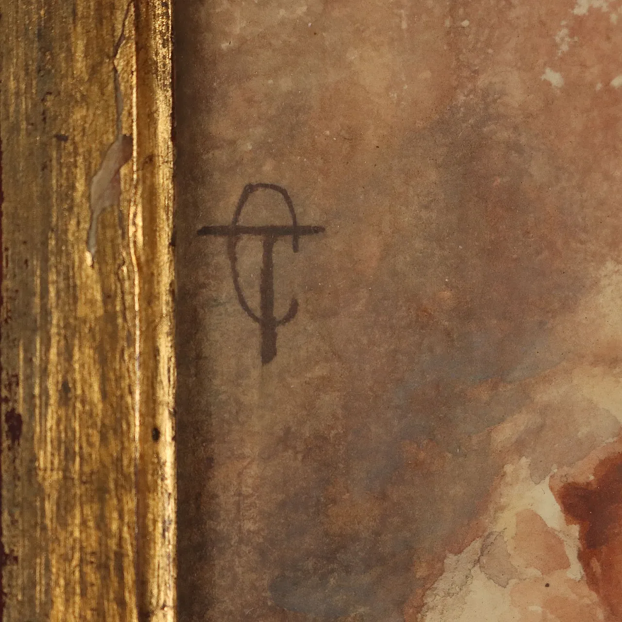 Dipinto di Tranquillo Cremona, acquerello, '800 6