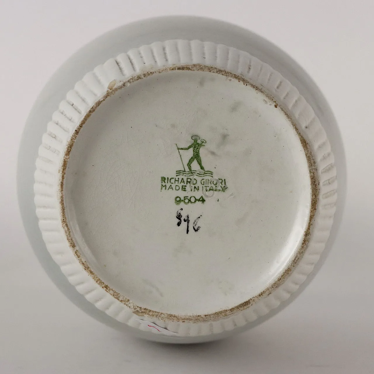 Vaso in ceramica di Giovanni Gariboldi per Richard Ginori, anni '50 6