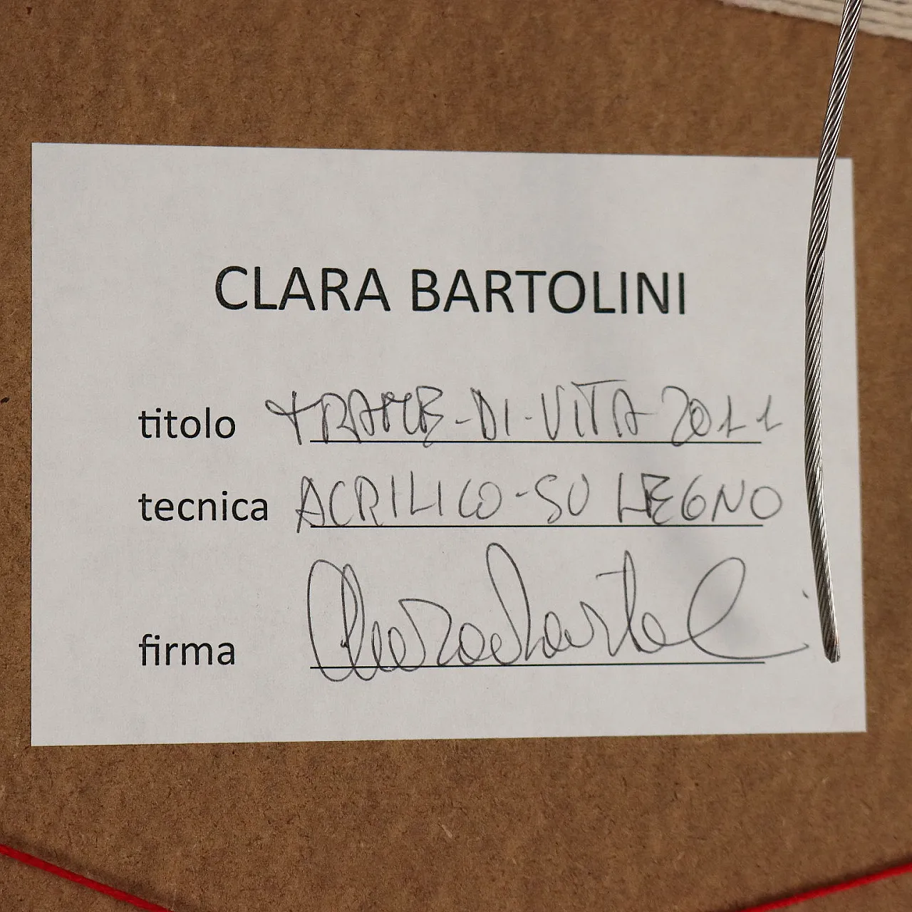 Trame di Vita di Clara Bartolini, anni 2000 10