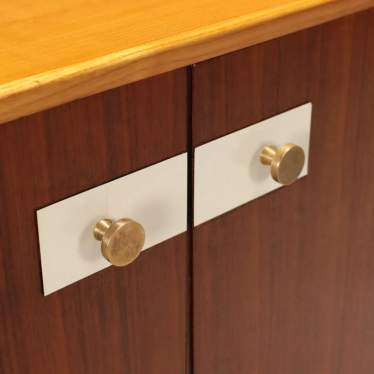 Cabinet in laminate and mahogany veneer, mid-20th century 5