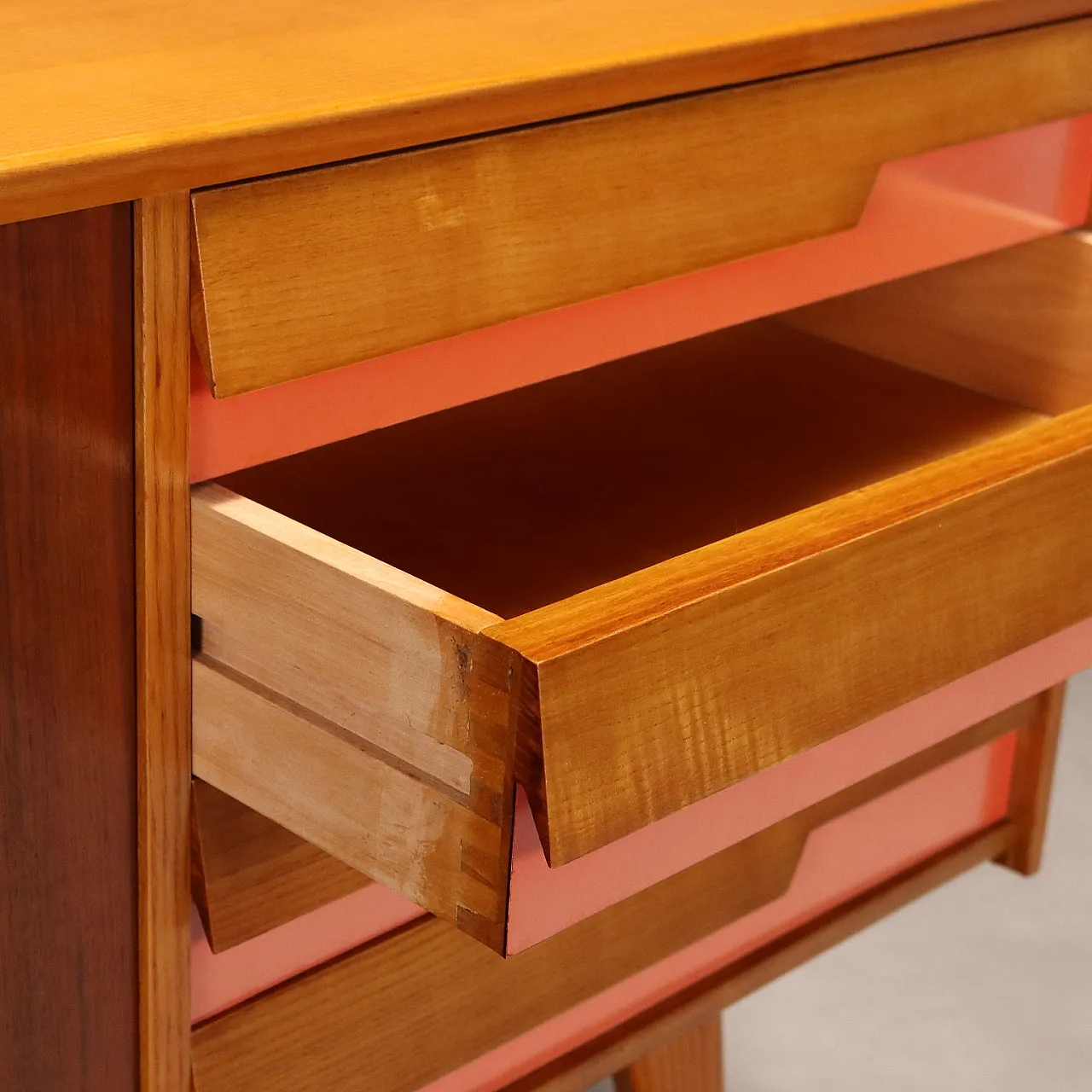 Cabinet in laminate and mahogany veneer, mid-20th century 6