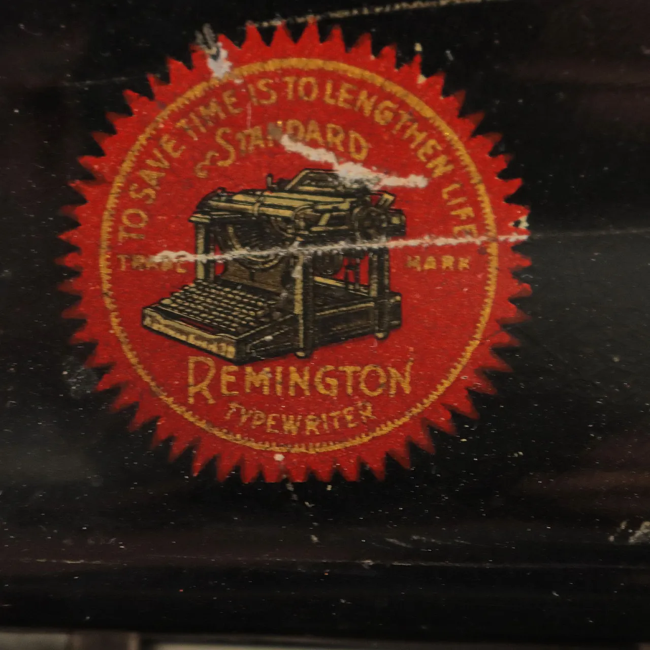 Remington standard 10 typewriter in iron, 20th century 8