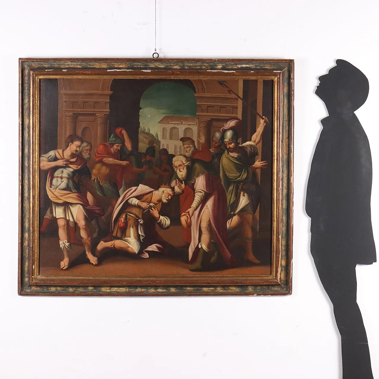 Scene of a King's Repentance, oil on canvas, 17th century 2