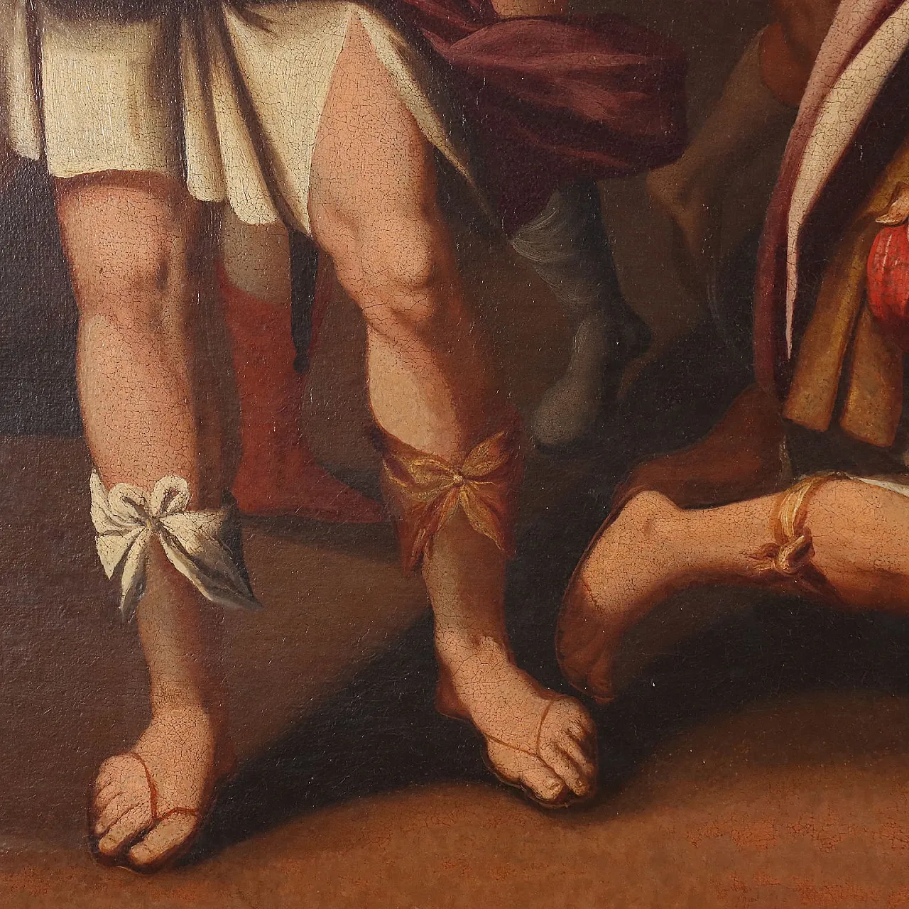 Scene of a King's Repentance, oil on canvas, 17th century 7