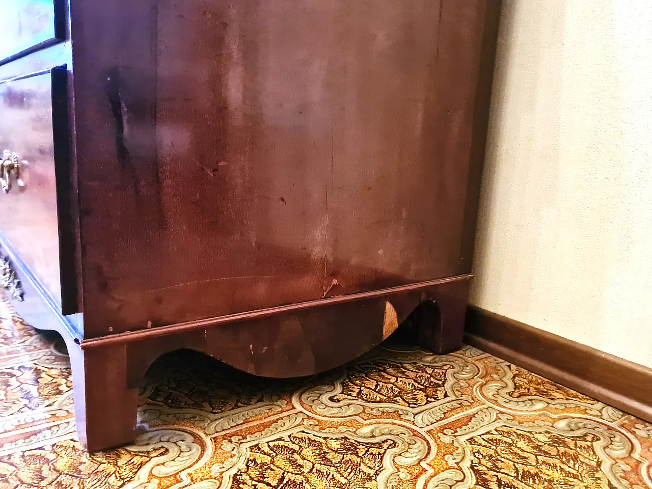 Cassettiera in mogano, stile Georgiano, '800 8