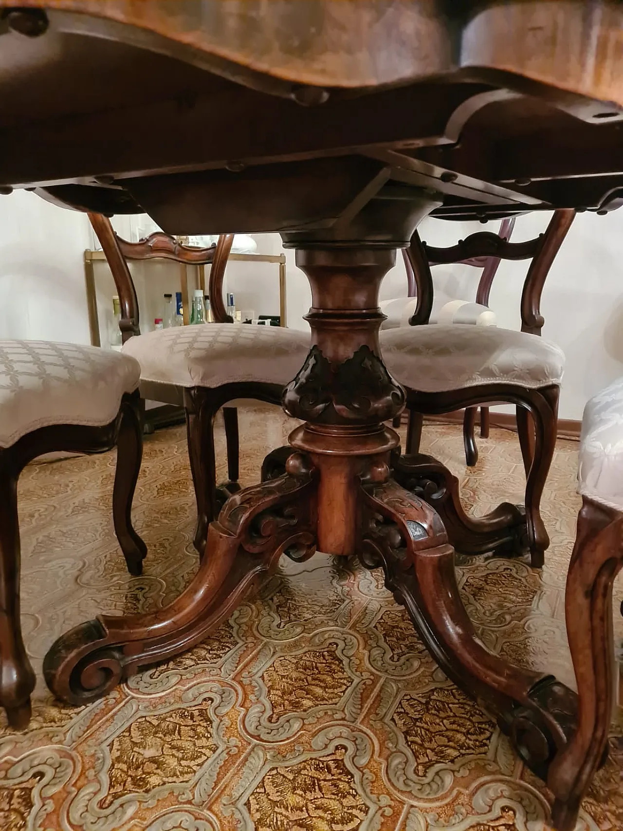 Tavolo da centro Vittoriano, '800 11