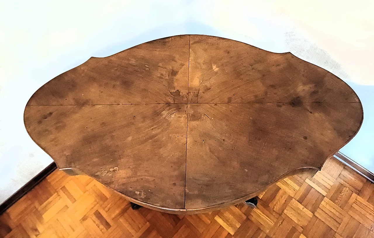 Tavolo a biscotto Luigi Filippo, '800 2
