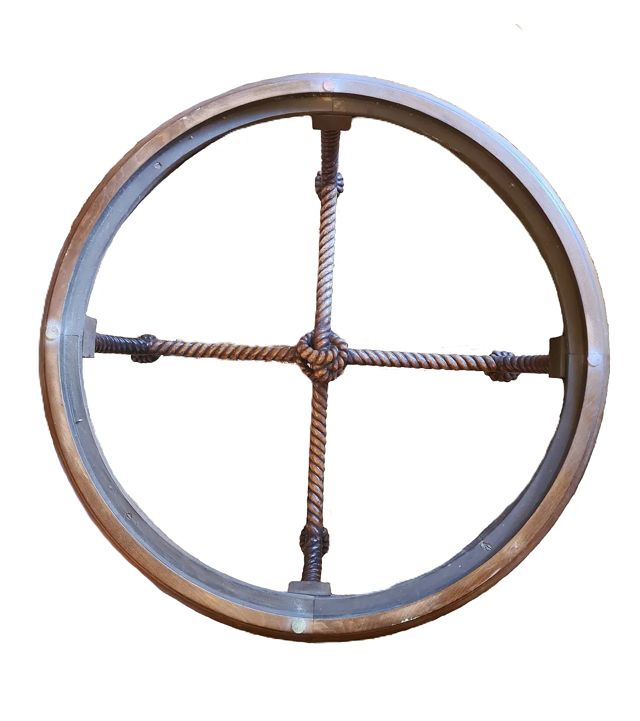 Wooden and marble living room table, 20th century 9