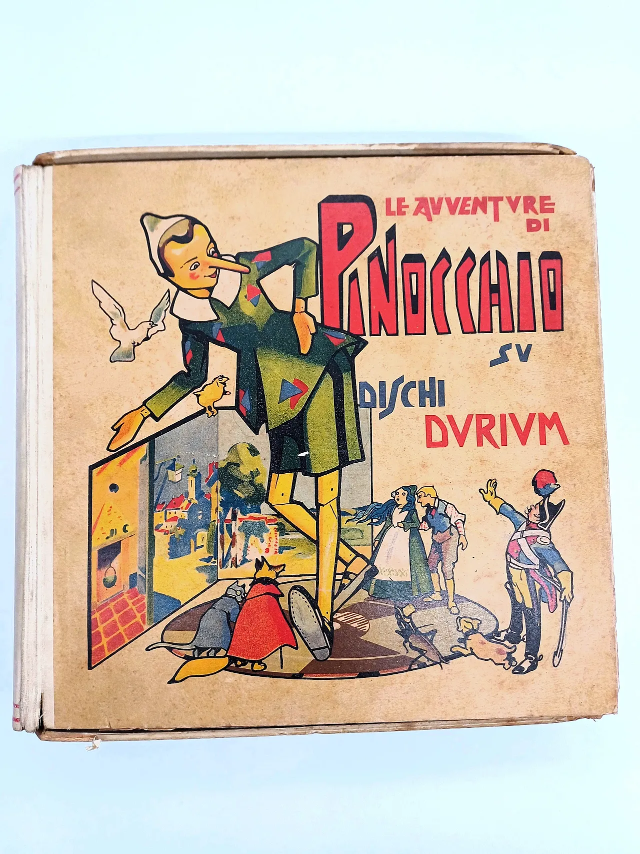 LE AVVENTURE DI PINOCCHIO, EDIZ DURIUM 1933-1934, 18 DISCHI 78 GIRI 2