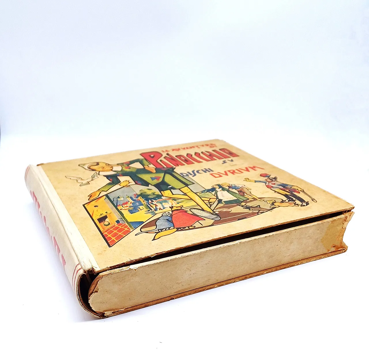 LE AVVENTURE DI PINOCCHIO, EDIZ DURIUM 1933-1934, 18 DISCHI 78 GIRI 3