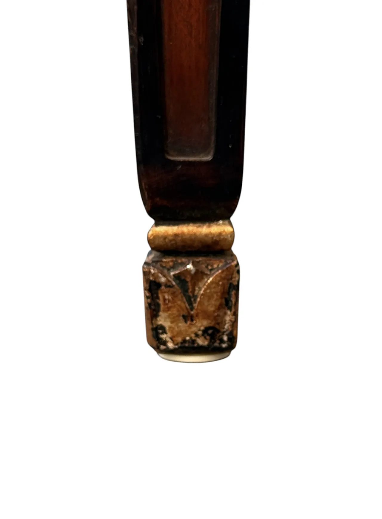 Game and dining table inlaid with chairs, 50s 9