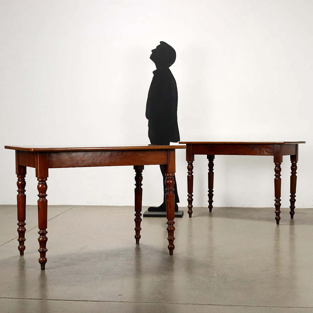 Pair of Louis Philippe coffee tables, 19th century 2