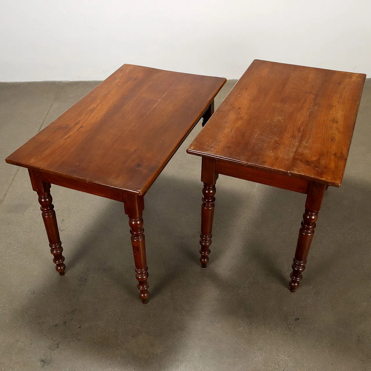Pair of Louis Philippe coffee tables, 19th century 3