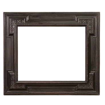 French wooden frame, 20th century